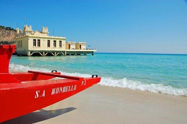 Casa Mandorlo A Mondello Apartment Екстериор снимка